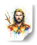 Aquaman - Caperh | Cuadro decorativo de Canvas Lab