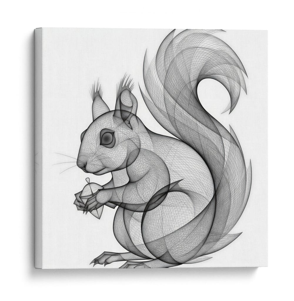 Ardilla - Caperh | Cuadro decorativo de Canvas Lab