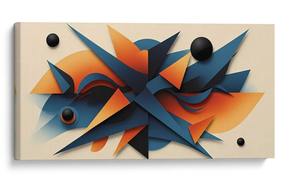 Astillas del Color - Caperh | Cuadro decorativo de Canvas Lab