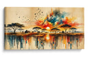 Atardecer en la Sabana - Caperh | Cuadro decorativo de Canvas Lab