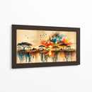 Atardecer en la Sabana - Caperh | Cuadro decorativo de Canvas Lab