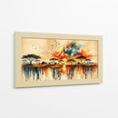 Atardecer en la Sabana - Caperh | Cuadro decorativo de Canvas Lab