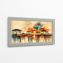Atardecer en la Sabana - Caperh | Cuadro decorativo de Canvas Lab