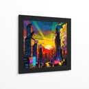 Atardecer Urbano - Caperh | Cuadro decorativo de Canvas Lab