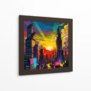 Atardecer Urbano - Caperh | Cuadro decorativo de Canvas Lab