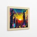 Atardecer Urbano - Caperh | Cuadro decorativo de Canvas Lab