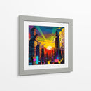 Atardecer Urbano - Caperh | Cuadro decorativo de Canvas Lab