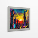 Atardecer Urbano - Caperh | Cuadro decorativo de Canvas Lab