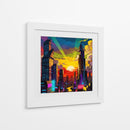 Atardecer Urbano - Caperh | Cuadro decorativo de Canvas Lab