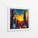 Atardecer Urbano - Caperh | Cuadro decorativo de Canvas Lab
