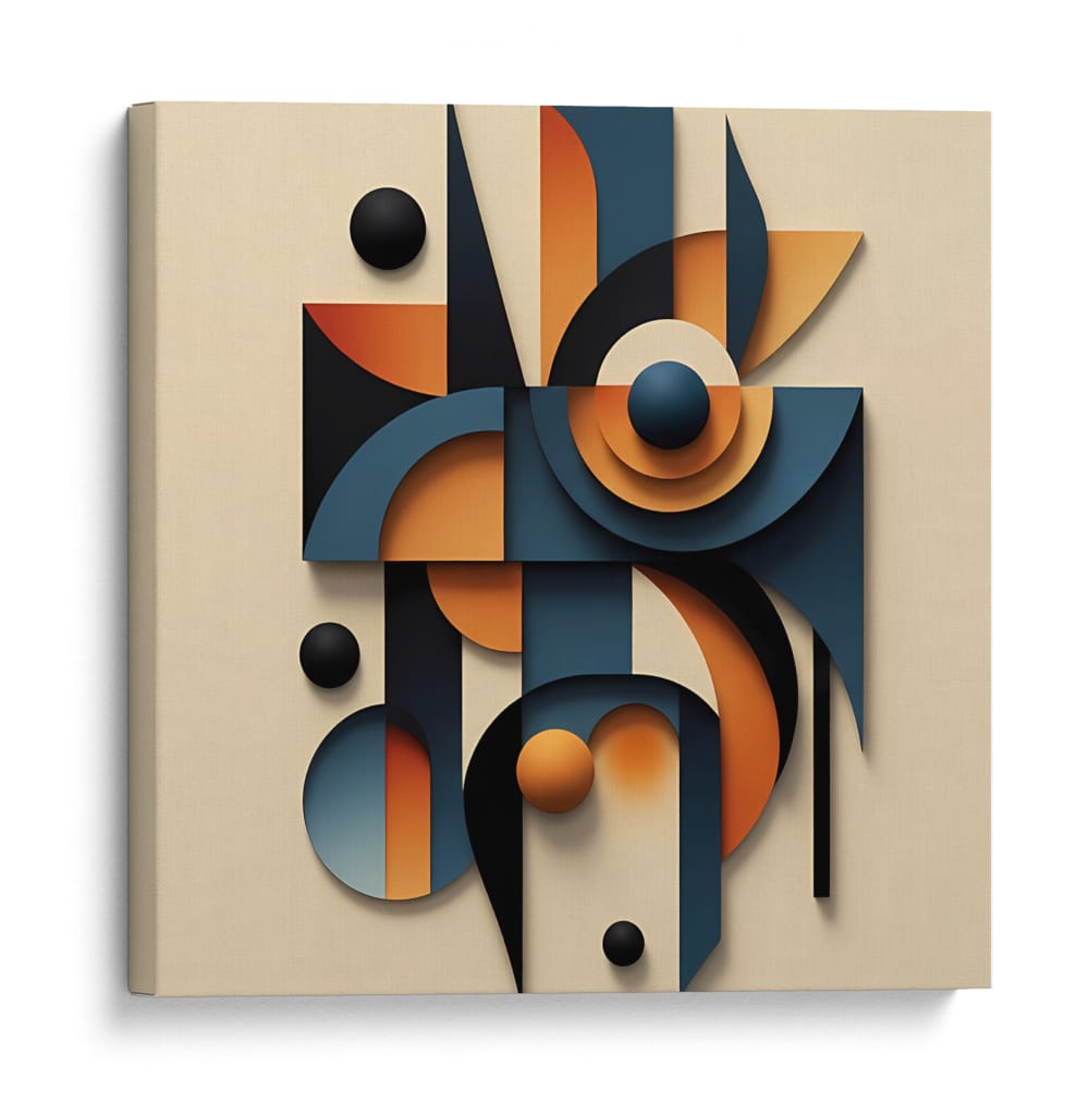 Atracción de los Planos - Caperh | Cuadro decorativo de Canvas Lab
