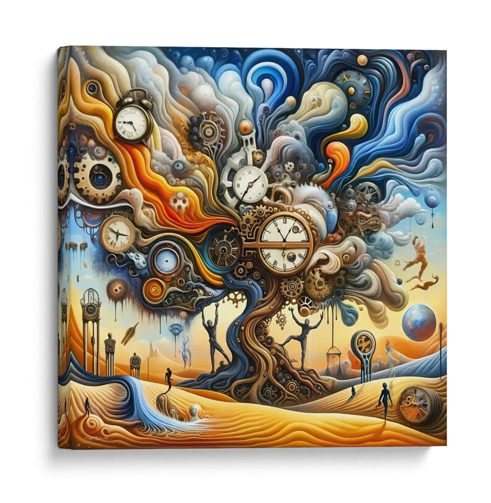 Baile de Cronos - Caperh | Cuadro decorativo de Canvas Lab
