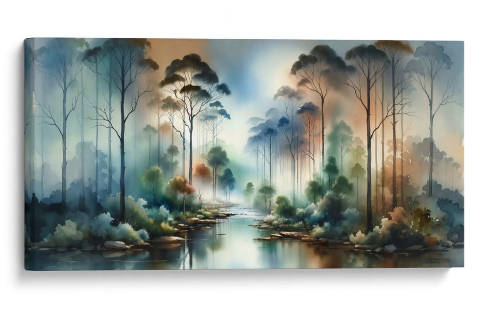 Bosque de Acuarela - Caperh | Cuadro decorativo de Canvas Lab