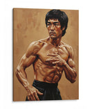 Bruce Lee V - Caperh | Cuadro decorativo de Canvas Lab