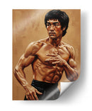 Bruce Lee V - Caperh | Cuadro decorativo de Canvas Lab