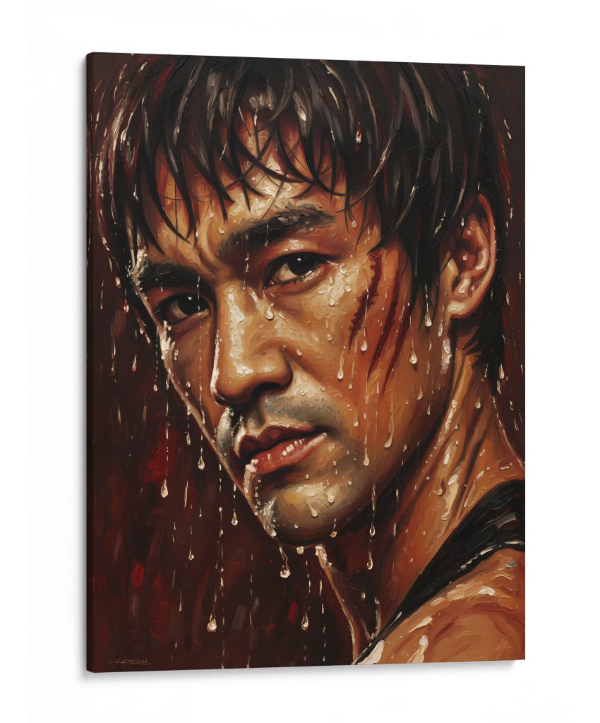 Bruce Lee VI - Caperh | Cuadro decorativo de Canvas Lab