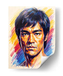 Bruce Lee VII - Caperh | Cuadro decorativo de Canvas Lab