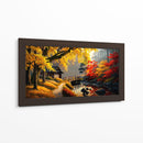 Cabaña en el Otoño - Caperh | Cuadro decorativo de Canvas Lab