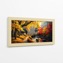 Cabaña en el Otoño - Caperh | Cuadro decorativo de Canvas Lab