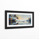 Cabaña Junto al Lago - Caperh | Cuadro decorativo de Canvas Lab