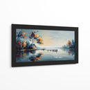 Cabaña Junto al Lago - Caperh | Cuadro decorativo de Canvas Lab