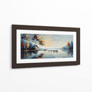 Cabaña Junto al Lago - Caperh | Cuadro decorativo de Canvas Lab
