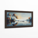 Cabaña Junto al Lago - Caperh | Cuadro decorativo de Canvas Lab