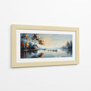 Cabaña Junto al Lago - Caperh | Cuadro decorativo de Canvas Lab