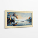 Cabaña Junto al Lago - Caperh | Cuadro decorativo de Canvas Lab