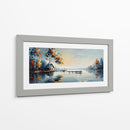 Cabaña Junto al Lago - Caperh | Cuadro decorativo de Canvas Lab