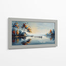 Cabaña Junto al Lago - Caperh | Cuadro decorativo de Canvas Lab