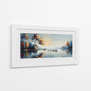 Cabaña Junto al Lago - Caperh | Cuadro decorativo de Canvas Lab