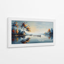 Cabaña Junto al Lago - Caperh | Cuadro decorativo de Canvas Lab