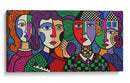 Cadencia de Máscaras - Caperh | Cuadro decorativo de Canvas Lab