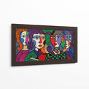 Cadencia de Máscaras - Caperh | Cuadro decorativo de Canvas Lab