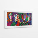 Cadencia de Máscaras - Caperh | Cuadro decorativo de Canvas Lab