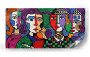 Cadencia de Máscaras - Caperh | Cuadro decorativo de Canvas Lab