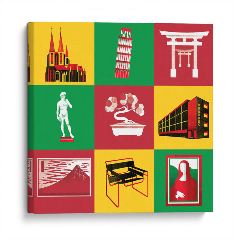 Arte mundial | Cuadro decorativo de Canvas Lab