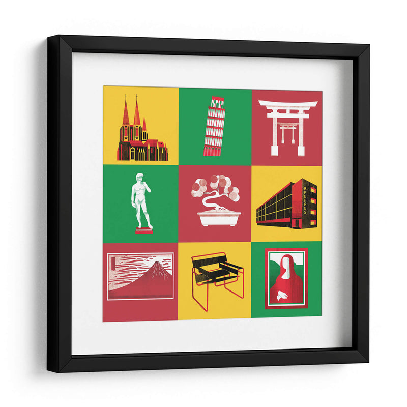 Arte mundial | Cuadro decorativo de Canvas Lab