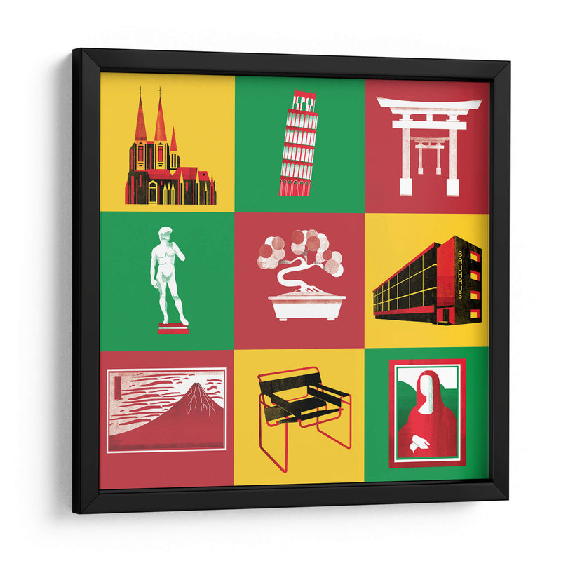 Arte mundial | Cuadro decorativo de Canvas Lab