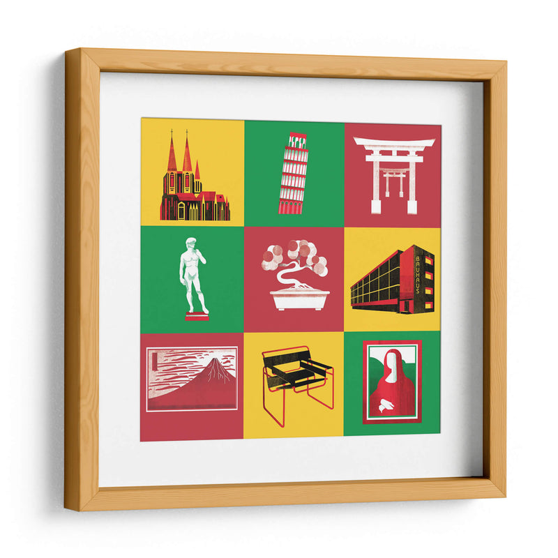 Arte mundial | Cuadro decorativo de Canvas Lab