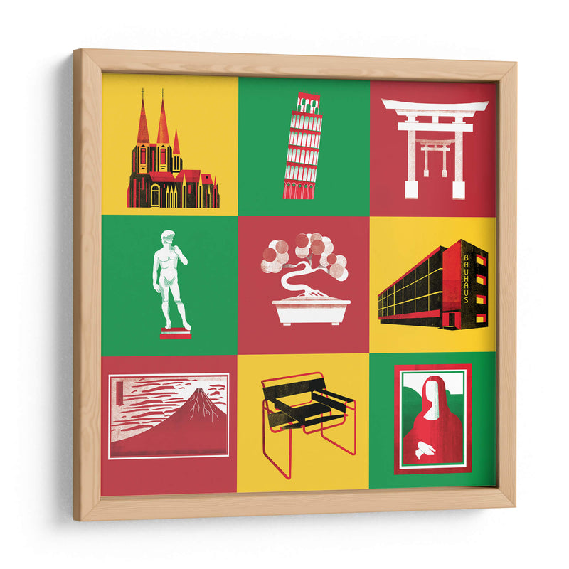 Arte mundial | Cuadro decorativo de Canvas Lab