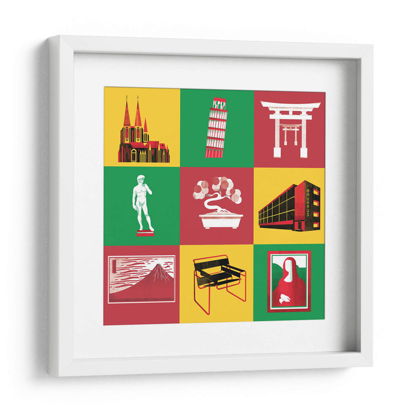 Arte mundial | Cuadro decorativo de Canvas Lab