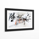 Notas musicales realismo - DIEGO D L | Cuadro decorativo de Canvas Lab