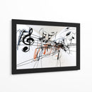 Notas musicales realismo - DIEGO D L | Cuadro decorativo de Canvas Lab