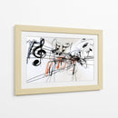 Notas musicales realismo - DIEGO D L | Cuadro decorativo de Canvas Lab