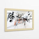 Notas musicales realismo - DIEGO D L | Cuadro decorativo de Canvas Lab