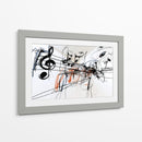 Notas musicales realismo - DIEGO D L | Cuadro decorativo de Canvas Lab
