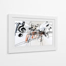 Notas musicales realismo - DIEGO D L | Cuadro decorativo de Canvas Lab