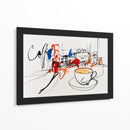 Cafetería realismo en primera persona - DIEGO D L | Cuadro decorativo de Canvas Lab
